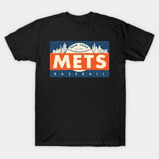 Old New York Mets 1 By Buck Originals T-Shirt